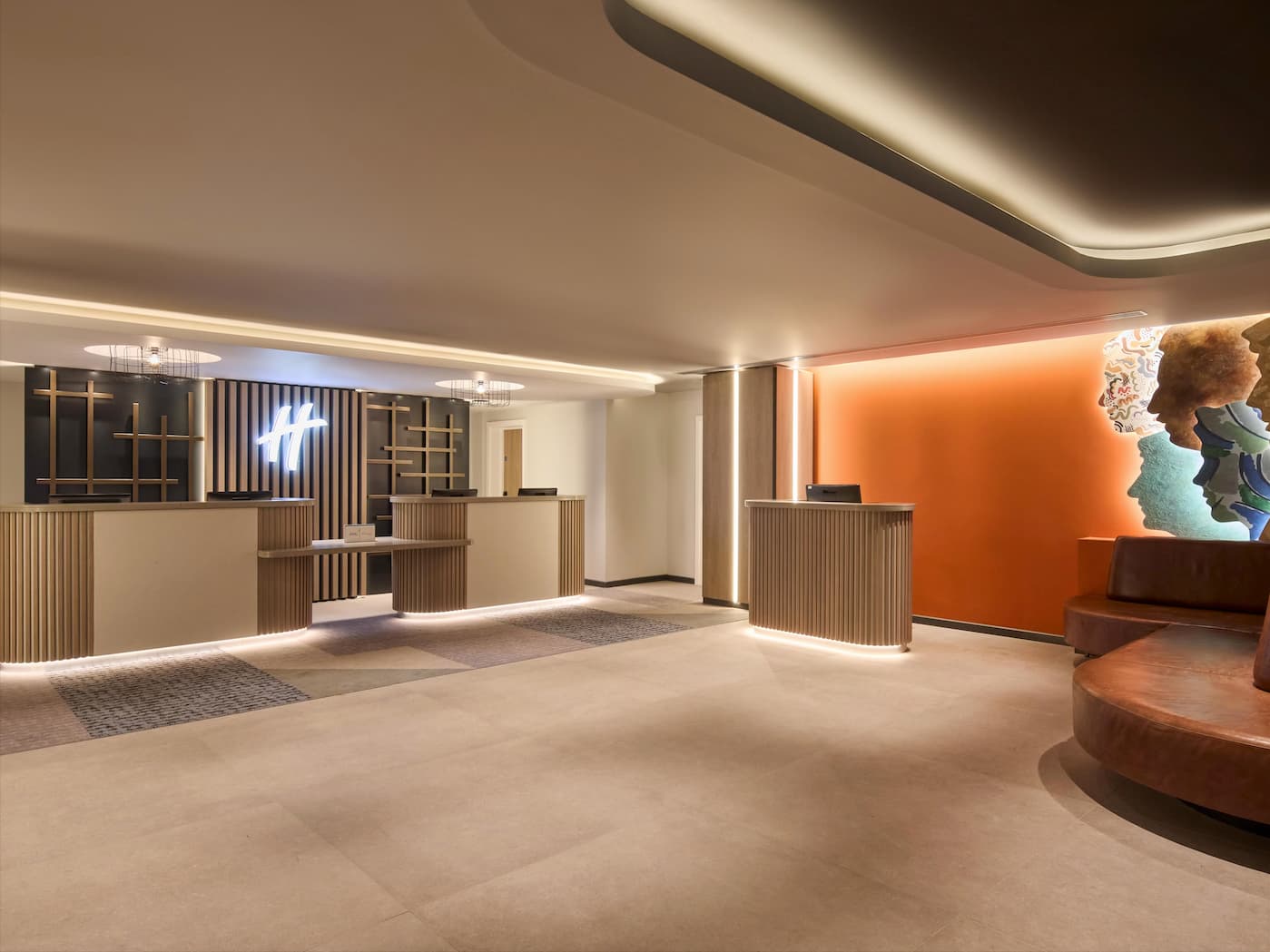 The lobby