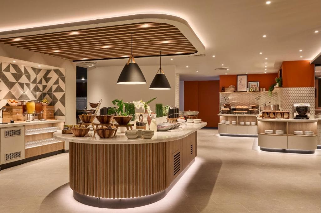 Breakfast buffet